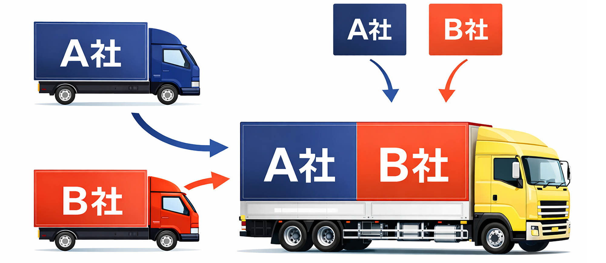 混載便とは イメージ画像